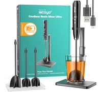 ISTOYO Rechargable Resin Mixer Ultra, Upgraded 3 Speeds Control Epoxy Mixer with AI Mode, Epoxy Mixer, Resin Stirrer for Silicone Molds Mixing, DIY Crafts