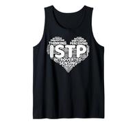 ISTP Virtuoso Funny Introvert Personality Relationship Heart Tank Top