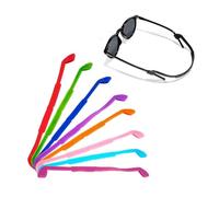ISTUSHEWILL 12 Pack Silicone Glasses Straps - Anti slip Kids Adults Eyeglasses Sunglasses Strap, Elastic Sports Glasses Band Holder, Multicolored