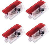 ISTUSHEWILL 4 Pcs Car Door led light Logo projector for Mercedes Benz Underbody Lighting Car Welcome LED Light, Entry Lighting Compatible Accessories for A B C E M G AMG er W166 W176 W205 W212