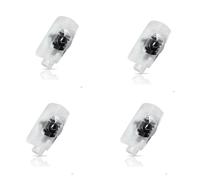 ISTUSHEWILL 4 Pcs Car Door Lights Logo Projector Compatible LED Car Welcome Projector Lights Wireless Welcome Puddle Lights for ES/is/LX/RX/GS/GX/RC/UX Accessories, No Fade