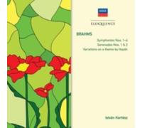 ISTVAN KERTESZ: BRAHMS- SYMPHONIES NOS. 1-4; SERENADES NOS. 1 & 2 HAYDN VAR - CD