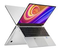 iSTYLE 15.6 Inch Laptop Windows 11, 16GB RAM 256GB SSD, 1080P Display Full HD Laptop PC Notebook Celeron N5095, Dual Band WiFi, 2xUSB 3.0, Mini HDMI, Fingerprint reader, Backlit Keyboard (Silver)