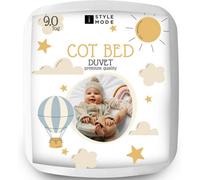 istyle mode 120Cmx150Cm Cot Bed Duvet 9.0 Tog, Lightweight Soft Snug Quilt For Kids, Toddlers, Hypoallergenic, Anti Allergy, Machine Washable