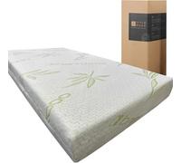 istyle mode 2" Bamboo Memory Foam Mattress Topper For Double Bed (135Cm X 190Cm + 2.5Cm)
