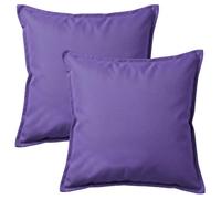 istyle mode 2 Pack Of Indoor & Outdoor Cushion, Waterproof, 45X45Cm (Purple)