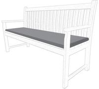 istyle mode 2 Seater Garden Bench Cushion Seatpad Indoor & Outdoor Use - Dark Grey