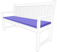 istyle mode 3 Seater Garden Bench Cushion Seatpad Indoor & Outdoor Use - Purple