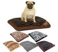 iSTYLE MODE BETTER HOME CHOICE Medium Dog Bed Pillow for Crate Washable Calming Pet Cushion with Removable Cover, Fluffy Anti Anxiety Dog Beds with Non-Slip Bottom (80x58x5cm)