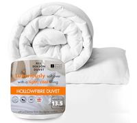 iSTYLE MODE BETTER HOME CHOICE Single Duvet 13.5 Tog, Anti Allergy Hollowfibre Polycotton Winter Warm Quilt - Cosy & Soft Down Alternative Duvet, Anti-Bacterial, Machine Washable, 135cm x 200cm