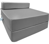 istyle mode Fold Out Single Z Bed Futon Sofa Chair Mattress - Grey