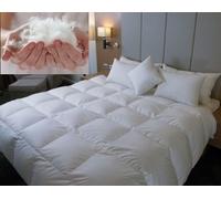 iStyle Mode Goose Feather & Down Duvet 13.5 Tog Quilt 100% Cotton Anti Dust Mite & Down Proof (Double)