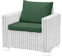 istyle mode Green 1 Seater Keter Allibert California Rattan Cushion Set (Cushion Set Only)