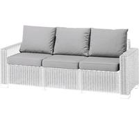 istyle mode Grey 3 Seater Keter Allibert California Rattan (Cushion Set Only)