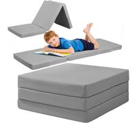 istyle mode Tri Fold Fold Out Z Bed Futon Sofa Chair Mattress Grey