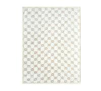 istyle mode Ultra-Soft Coco Cream Blanket Lightweight & Cozy Plush With Embossed Designs, 110Cm X 140Cm