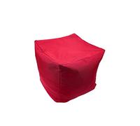 iStyle Mode Waterproof Square Shape Bean Bags Indoor Outdoor Seating Garden Footstools Foot Rest Stool Pouffe Ottoman 40x40x40cm
