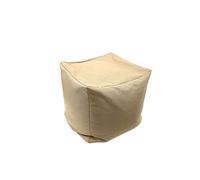 iStyle Mode Waterproof Square Shape Bean Bags Indoor Outdoor Seating Garden Footstools Foot Rest Stool Pouffe Ottoman 40x40x40cm (Mink)