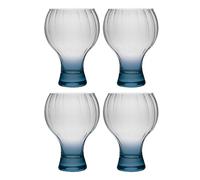 iStyle Optic Blue Gin Glass Set of 4