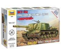 Isu-152 Soviet Self Propelled Gun 1:72 Plastic Model Kit ZVEZDA