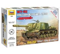 Isu-152 Soviet Self Propelled Gun 1:72 Plastic Model Kit ZVEZDA