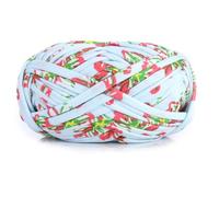 iSuperb 1 Pack Knitting Yarn for DIY Craft, T-Shirt Carpet Yarn, Soft Fabric Cloth for Knitting, Weaving, Art Basket, Bag Making - Eco-Friendly & Reusable (D-1 PCS)