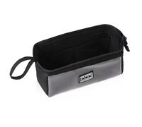 iSuperb Clear Pencil Case Large Boat Transparent Pen Pouch for School & Office, Makeup Pouch Travel Cosmetic Bag Waterproof Storage Bag for Stationery & Makeup 22×11×9cm (Black)