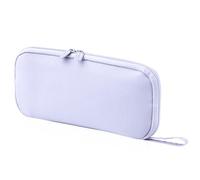 iSuperb Pencil Case Large Capacity Student Pencil Bag Canvas Pencil Pouch Girls Women Stationery Storage Bag Double Zipper Pencil Organizer High School Office Students Teens Adults (Blue)