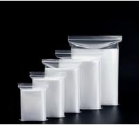 Isupli 100 x Grip Seal Freezer Bags 1.5" x 2.5" Reusable Zip Lock Clear Polythene Packaging Bags
