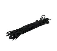 ISURE MARINE Black Double Braid Nylon Dock Line Compatible With Marine Docking And Mooring Applications