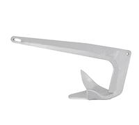 ISURE MARINE Hot Dipped Galvanized Steel Anchor 16.5 lb Bruce Claw Force Anchor (7.5kg)