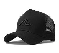 ISWMM Large Head Hat Sports Mesh Breathable XXL Embroidery Oversize Baseball Cap Big Head Hat Plus 23.6 inches-25.5inches (60-65 cm) Black Black Label