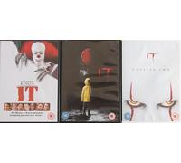 IT 1-3 COMPLETE STEPHEN KING'S COLLECTION / 1. IT (1990)/ 2. IT (2017) / 3. IT CHAPTER TWO = ULTIMATE 3x DVD SET
