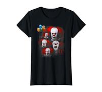 IT (1990) Many Faces of Pennywise T-Shirt