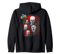 IT (1990) Many Faces of Pennywise Zip Hoodie