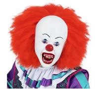IT (1990) Pennywise Mask~Officially Licensed~Horror Clown Halloween~New