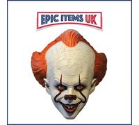 Deluxe Latex Pennywise Mask - IT Chapter One (2017)