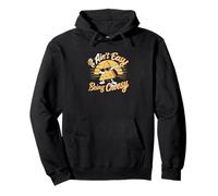 It Ain't Easy Being Cheesy - Funny Cheesy Foodie Pullover Hoodie