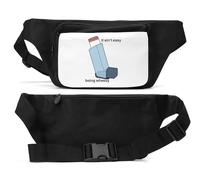 It Ain't Easy Being Wheezy Unisex Waist Bag Black