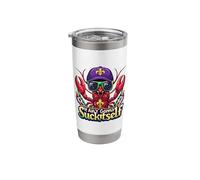 It Ain't Gonna Suck Itself Crawfish Fun Stainless Steel Insulated Tumbler