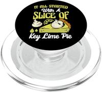 It All Started With A Slice Of Key Lime Pie PopSockets PopGrip for MagSafe