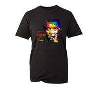 It Always Seems Impossible Until It's Done Nelson Mandela Quote T-Shirt, Black African History Unisex Kids Adults Top (Black, M)