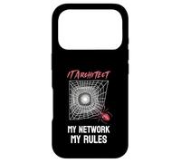 IT Architect My Network, My Rules Funny IT Cyber Security Case for iPhone 17 Pro