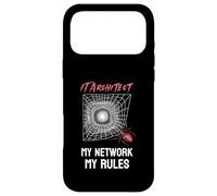 IT Architect My Network, My Rules Funny IT Cyber Security Case for iPhone 17 Pro Max