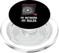 IT Architect My Network, My Rules Funny IT Cyber Security PopSockets PopGrip for MagSafe