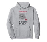 IT Architect My Network, My Rules Funny IT Cyber Security Pullover Hoodie