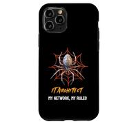 IT Architect: My Network, My Rules Funny Spider Web Case for iPhone 11 Pro