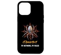 IT Architect: My Network, My Rules Funny Spider Web Case for iPhone 12 Pro Max