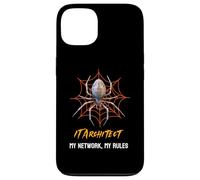 IT Architect: My Network, My Rules Funny Spider Web Case for iPhone 13