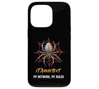 IT Architect: My Network, My Rules Funny Spider Web Case for iPhone 13 Pro